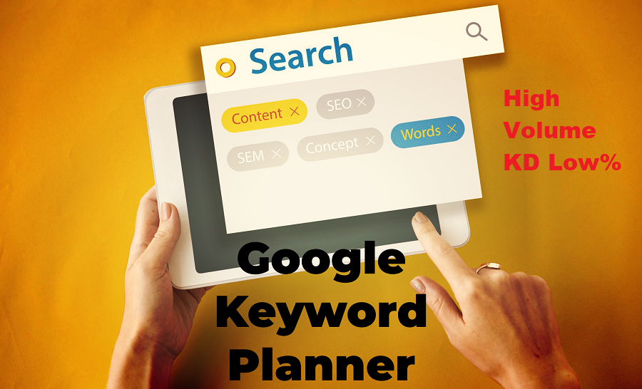 goolge keyword planner ecommerce tool