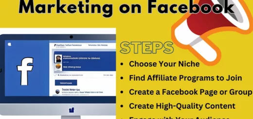 Affiliate marketing on Facebook by nastech24